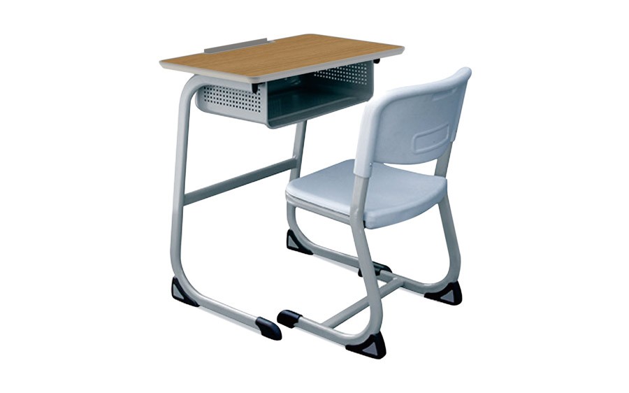 C型固定式课桌椅