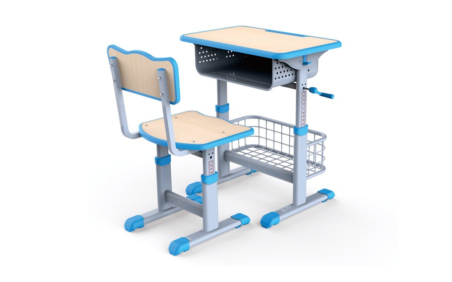套管式升降课桌椅